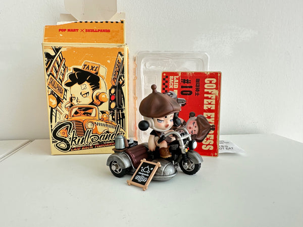 POPMART SKULLPANDA シークレット COFFEE EXPRESS POP MART x SKULLPANDA Laid Back Tomorrow Coffee Express Secret