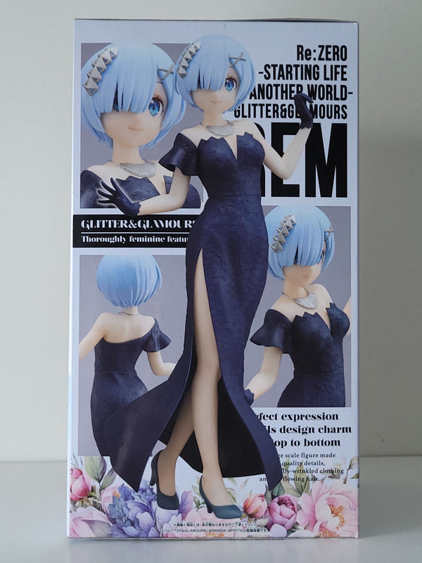 Figura Banpresto Rem Re:Zero Glitter&Glamours Another Color, 23 Cm, PVC Da Collezione