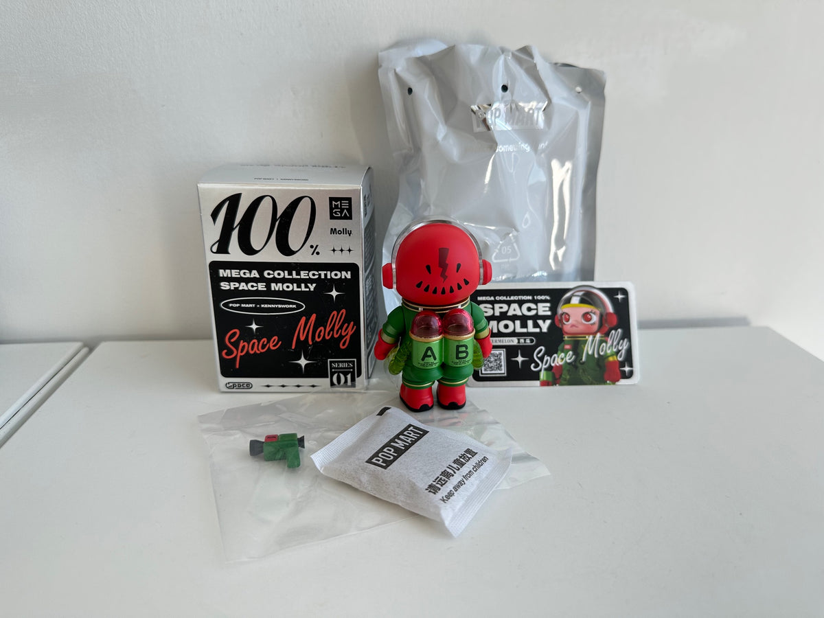 Watermelon - MEGA Collection 100% Space Molly Series 1 Blind Box by POP MART - 3