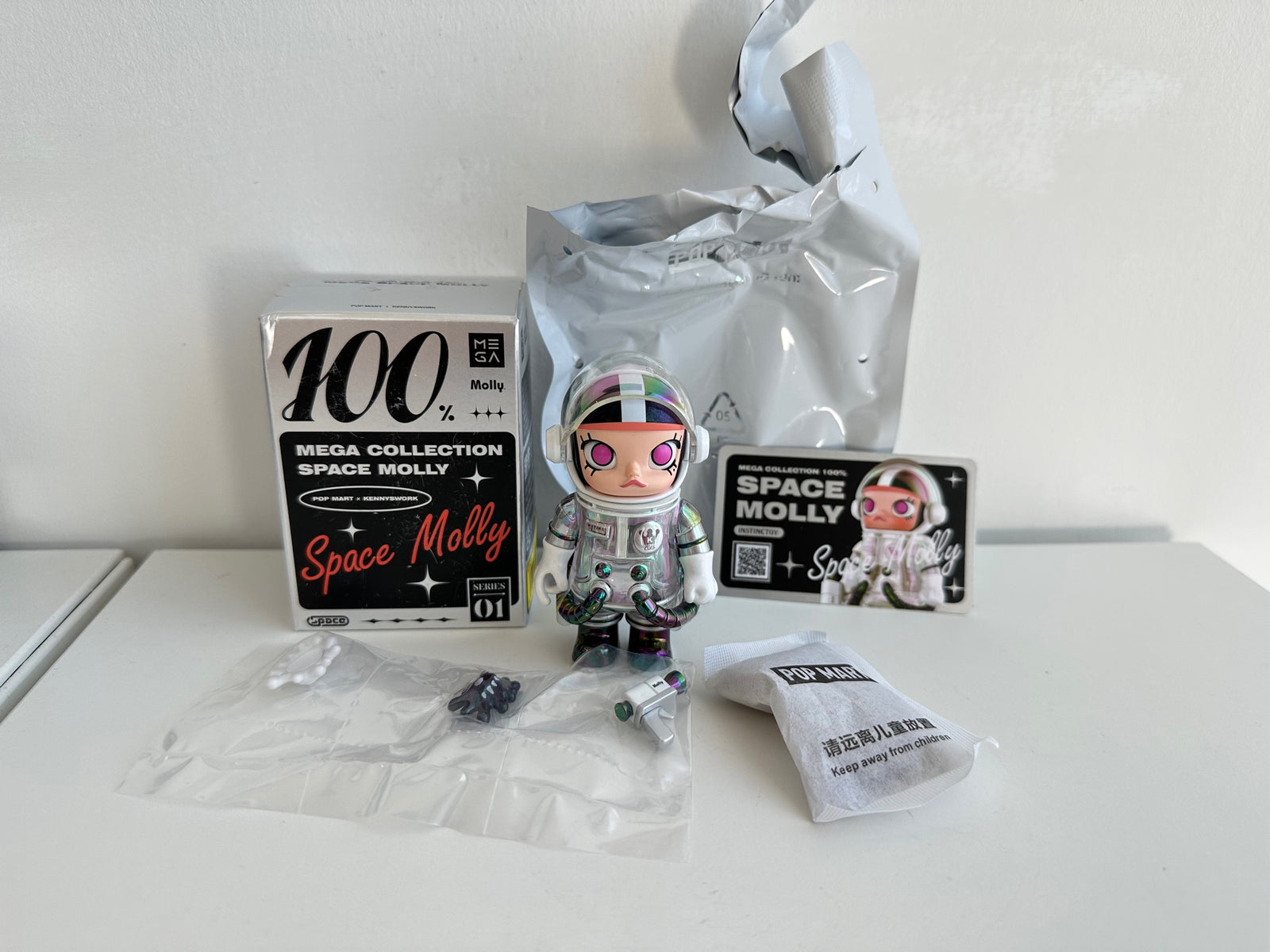 INSTINCTOY - MEGA Collection 100% Space Molly Series 1 Blind Box by POP MART - 1