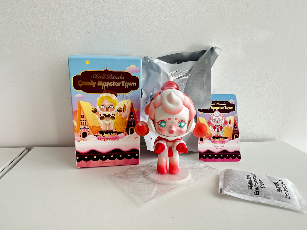 【POPMART】SKULLPANDA Candy Monster Town等 Skullpanda Candy Monster Town Series Whole Set Opened – TOYSEZ