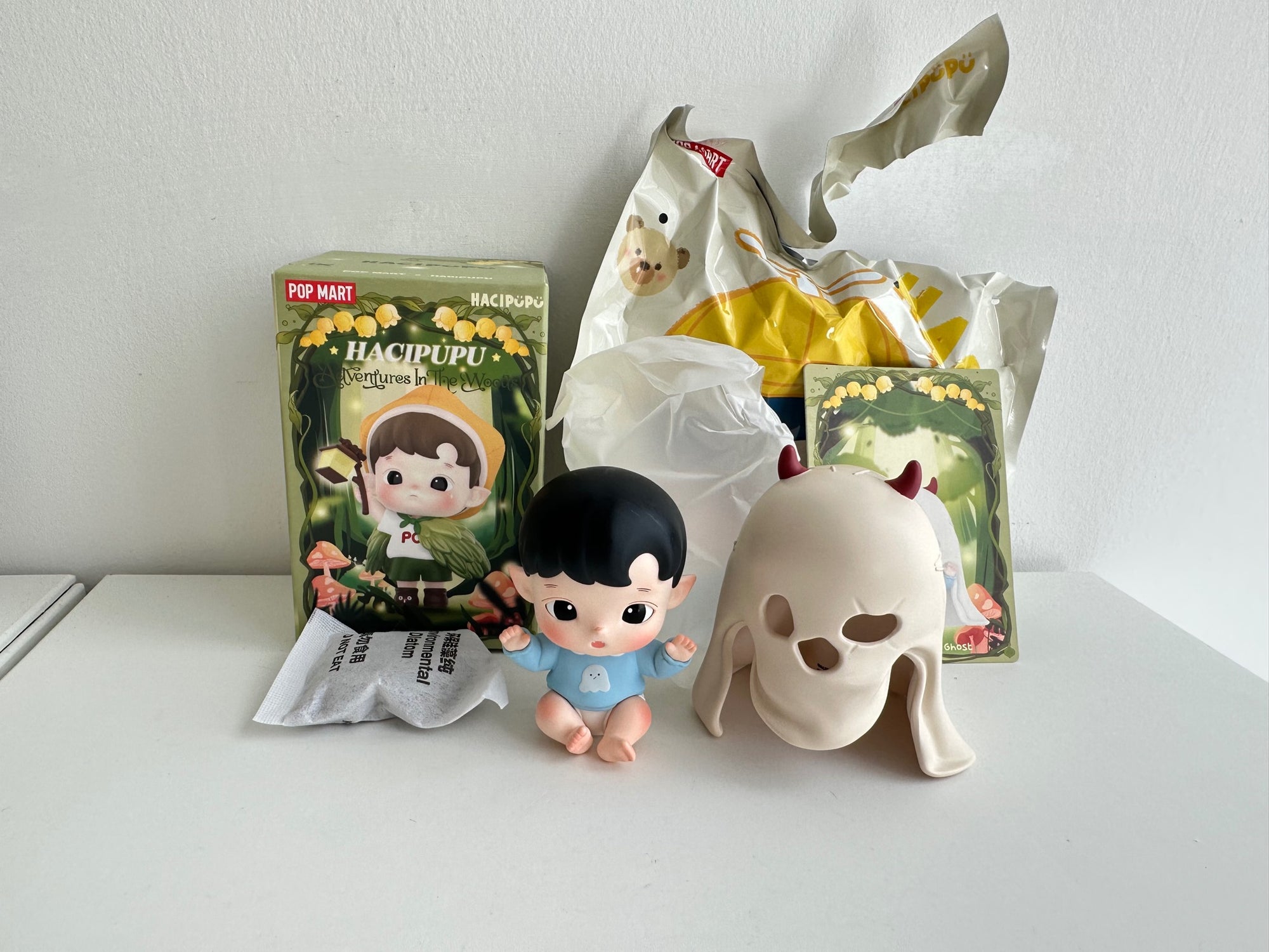 Little Ghost - HACIPUPU Adventures In The Woods Series Figures by