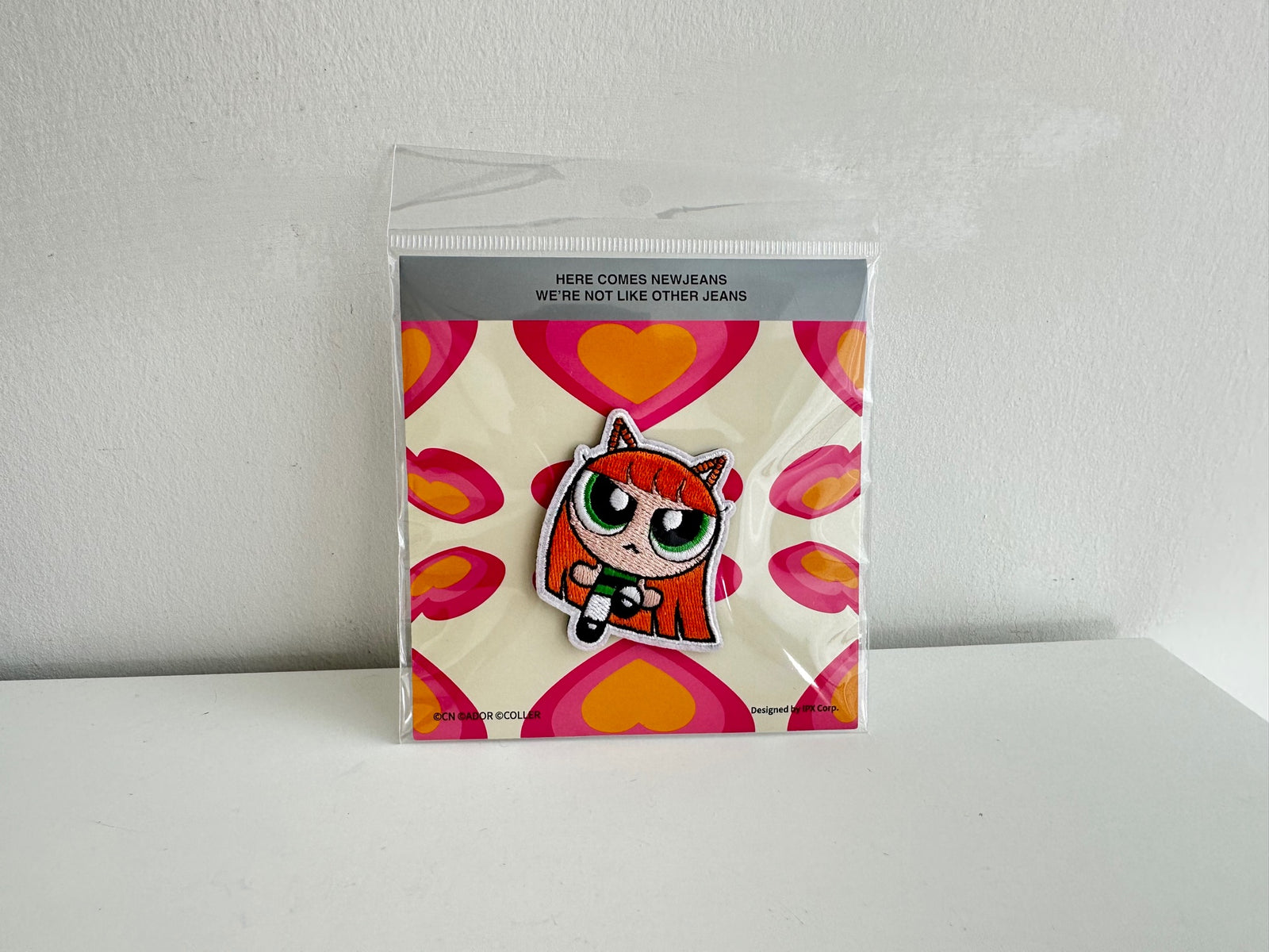 HAERIN - THE POWERPUFF GIRLS X NEWJEANS COLLER REVERSIBLE STICON - 1