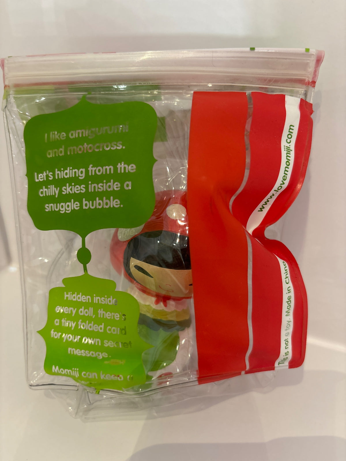 Momiji Message Doll Snuggle 2010 MIB NEW - 1