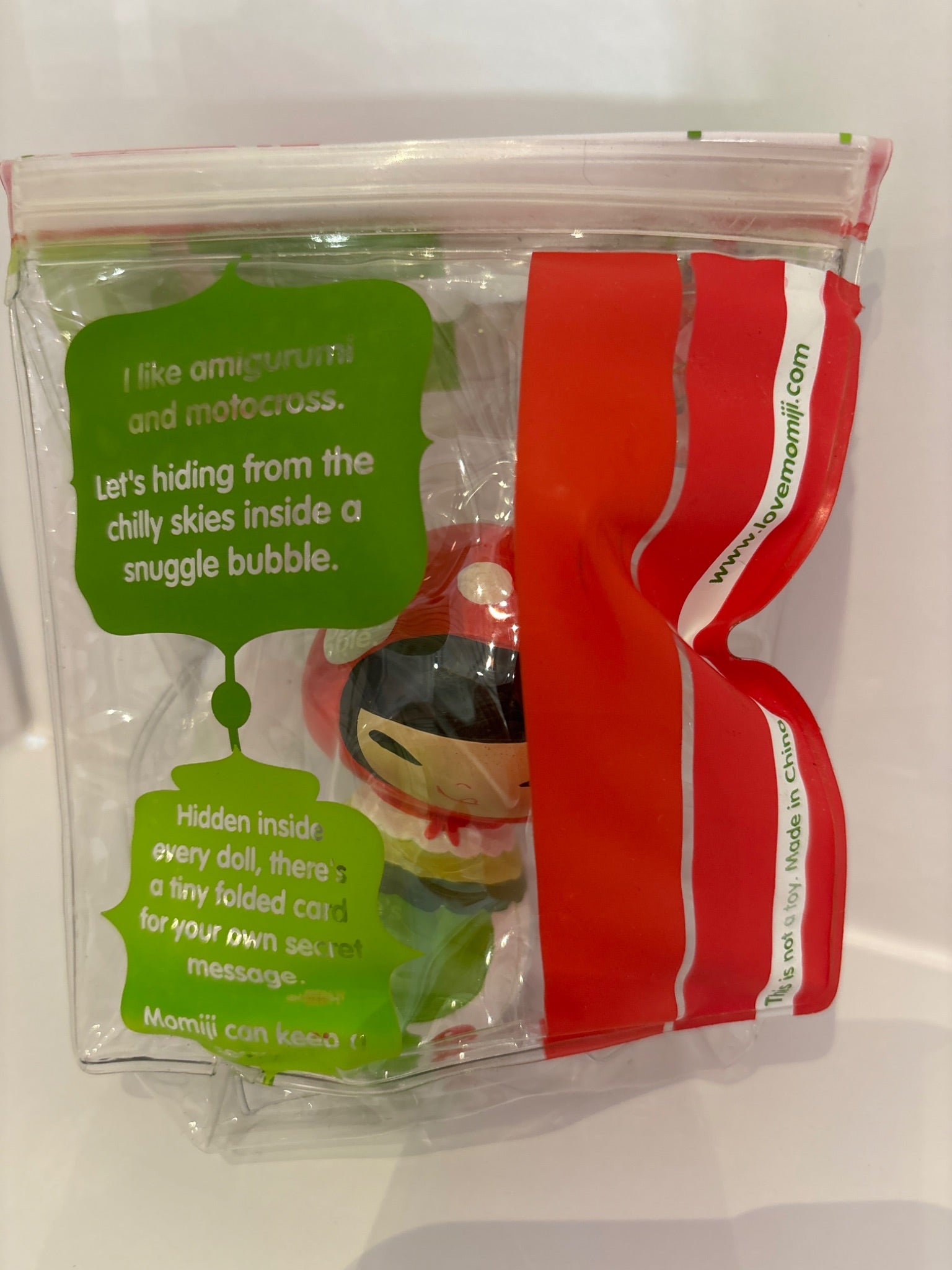 Momiji Message Doll Snuggle 2010 MIB NEW - 1