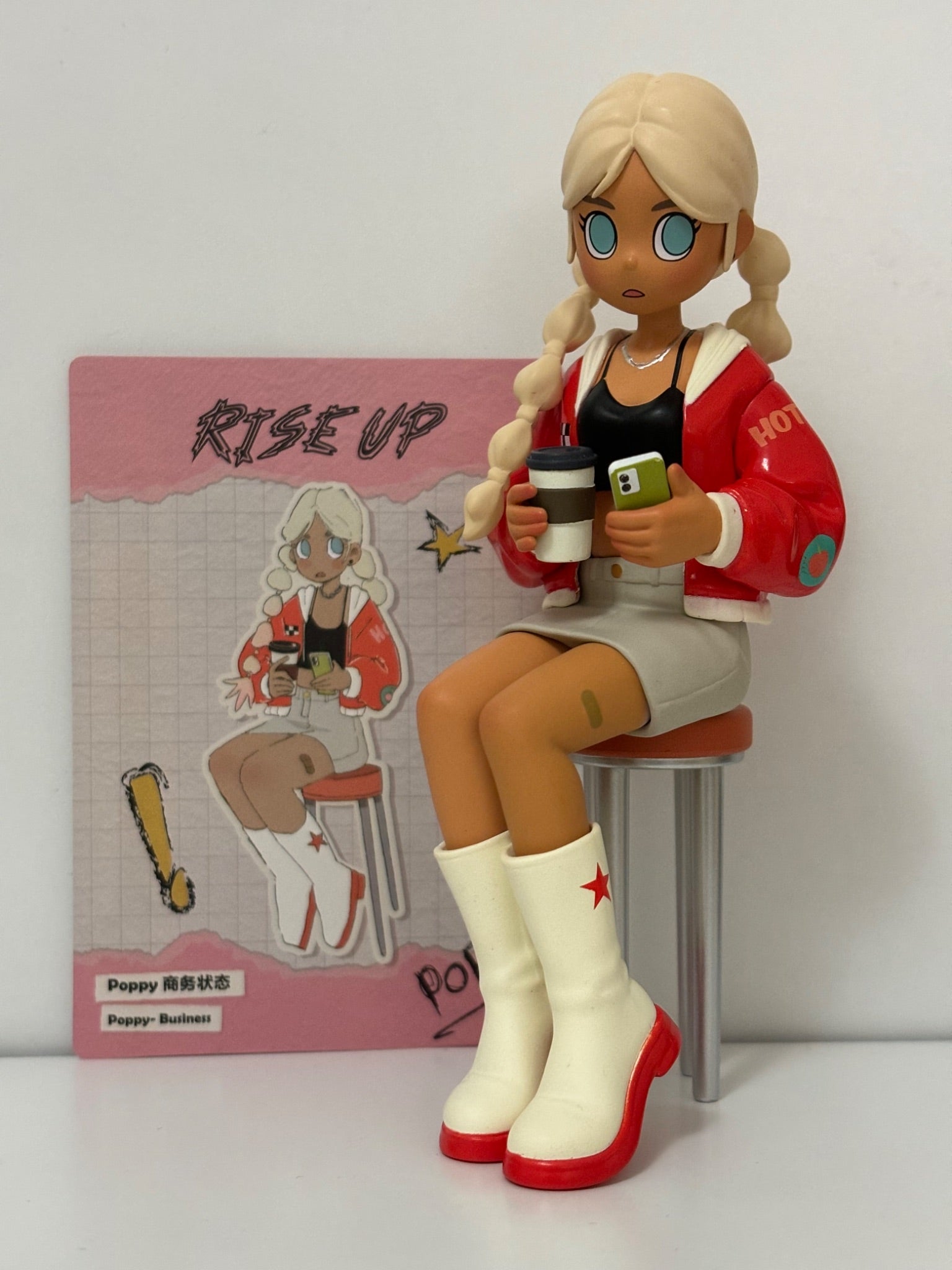 Peach Riot - Rise Up - Business Poppy - 1