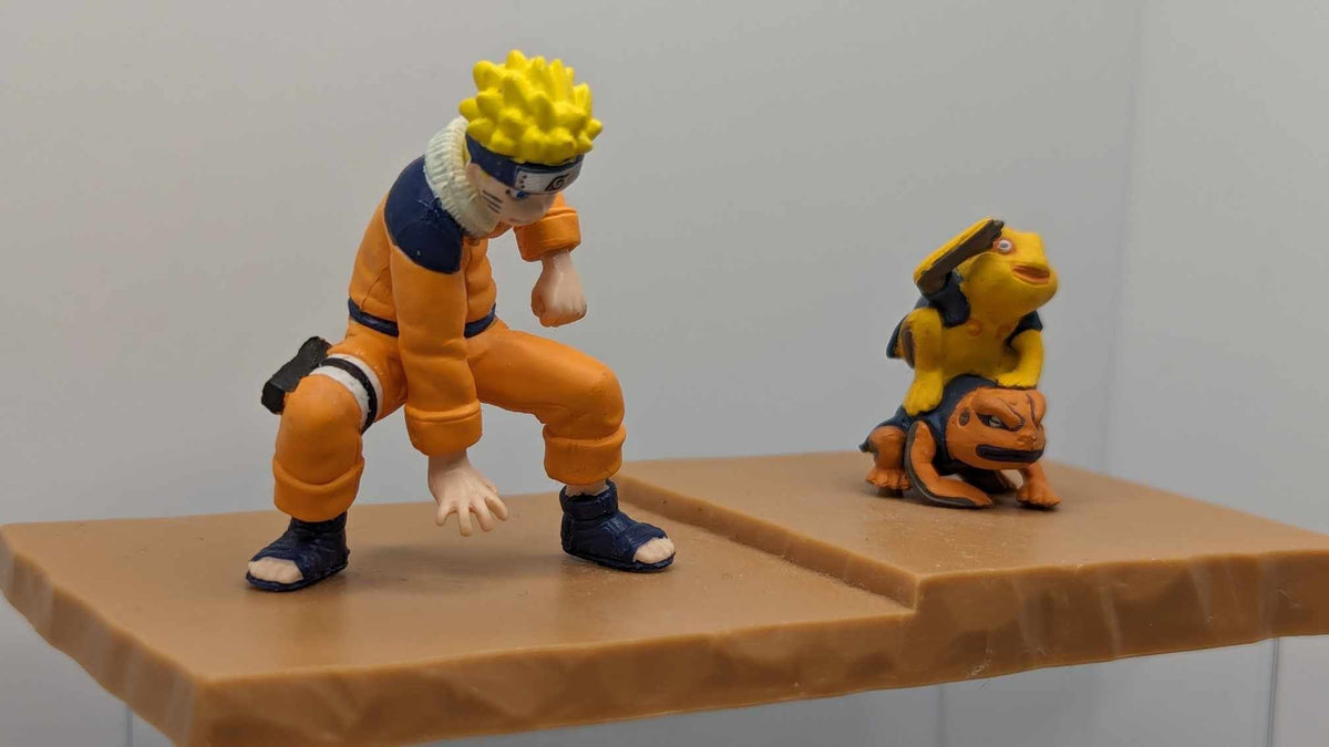 Naruto with Toads - Naruto Shippuden Ninja Collection Ningyou - Bandai - 2