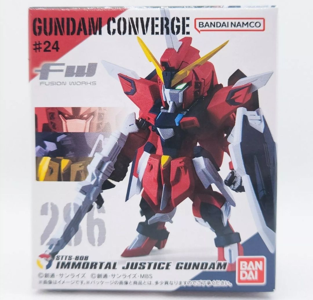 Gundam Converge #286 Immortal Justice Gundam by Bandai - 1