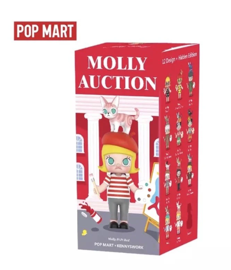 Molly Auction Blind Box Series by Kennyswork x POP MART - Single Box - 1