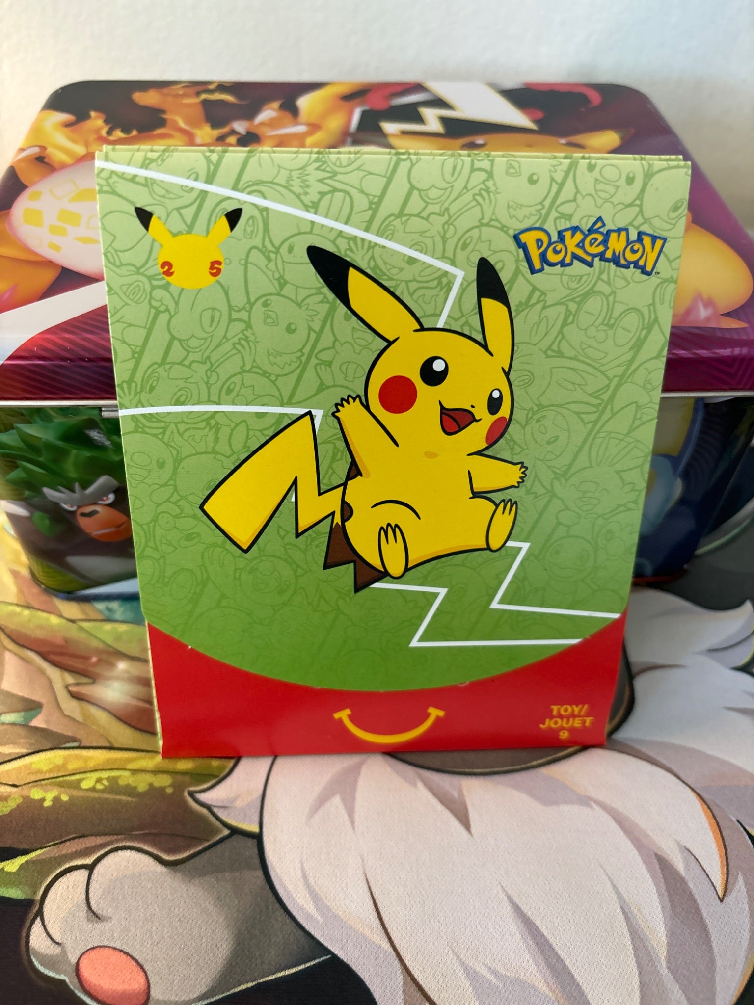 Pokemon 25th Anniversary McDonalds 2021 Sealed Packs & activities