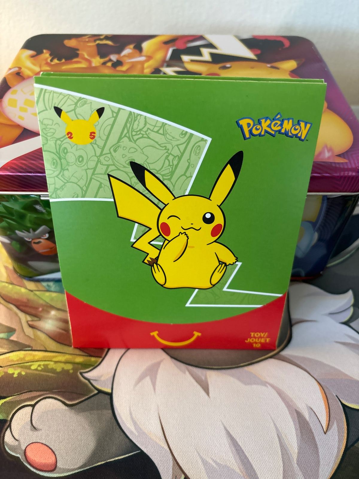Pokemon 25th Anniversary McDonalds 2021 Sealed Packs &amp; activities with stickers - 1