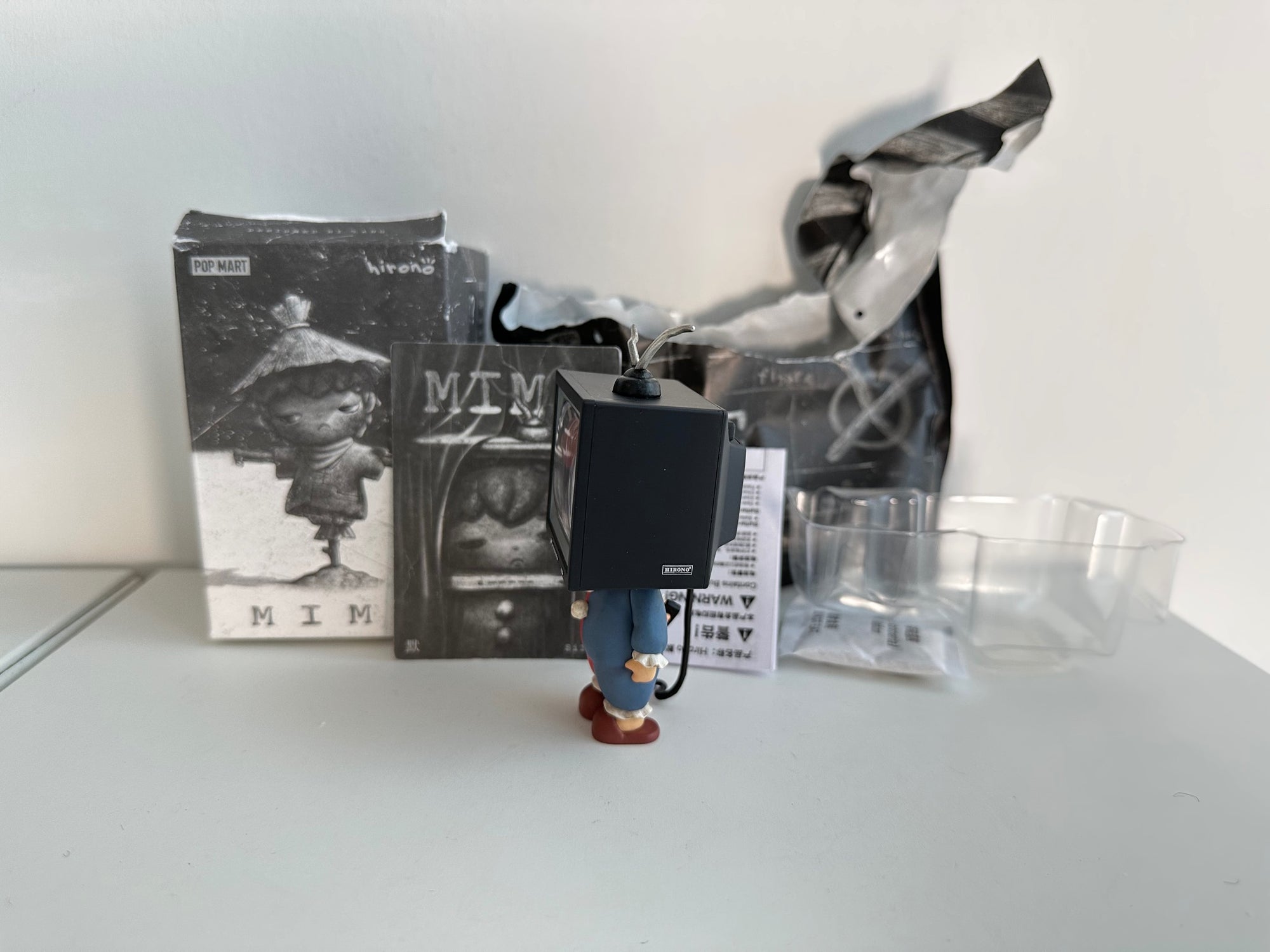 Silent (Secret/Chaser) - Hirono Mime Blind Box Series by POP MART