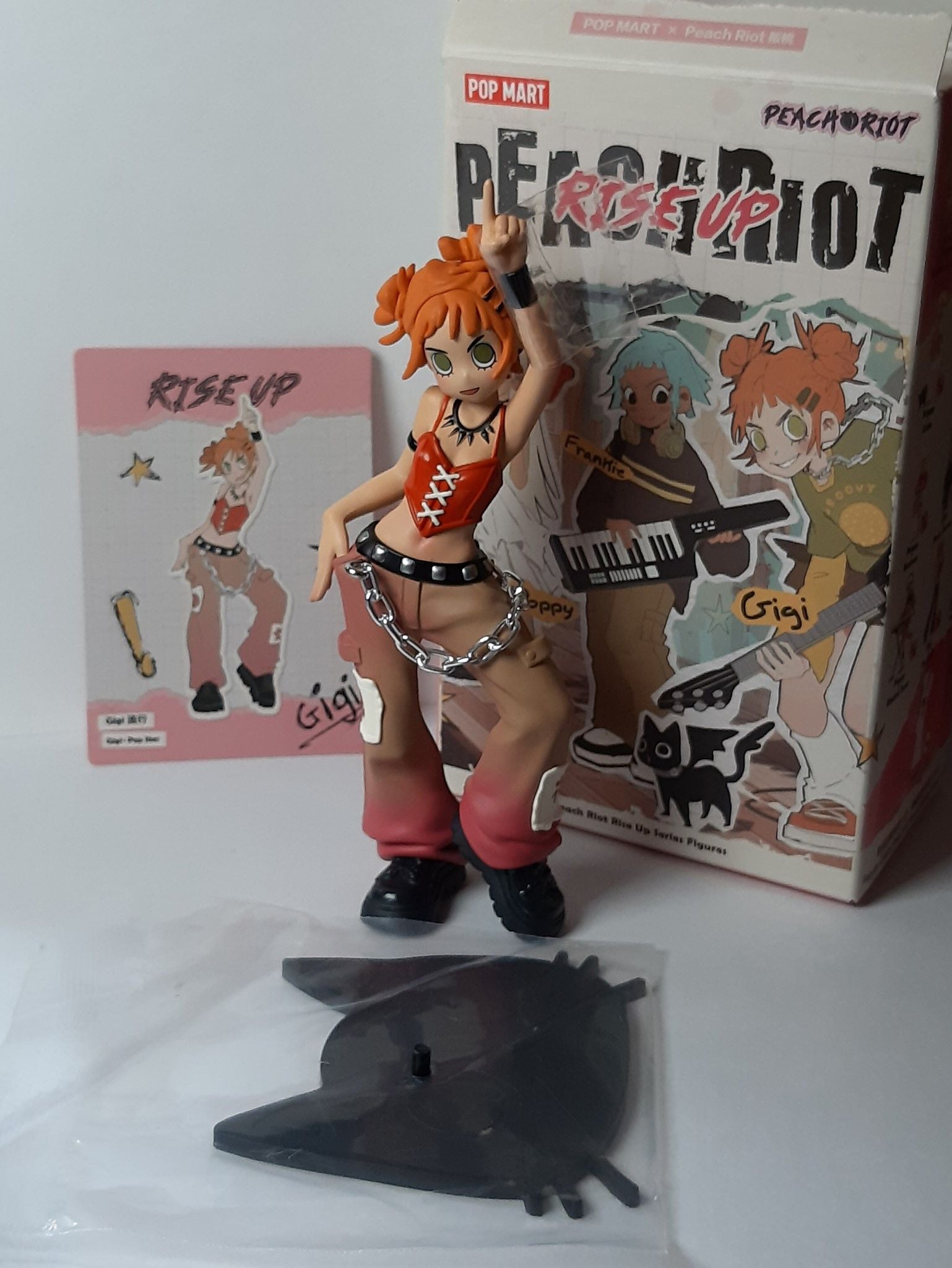 Gigi Pop Star-Peach Riot Rise Up Series-POP MART - 1