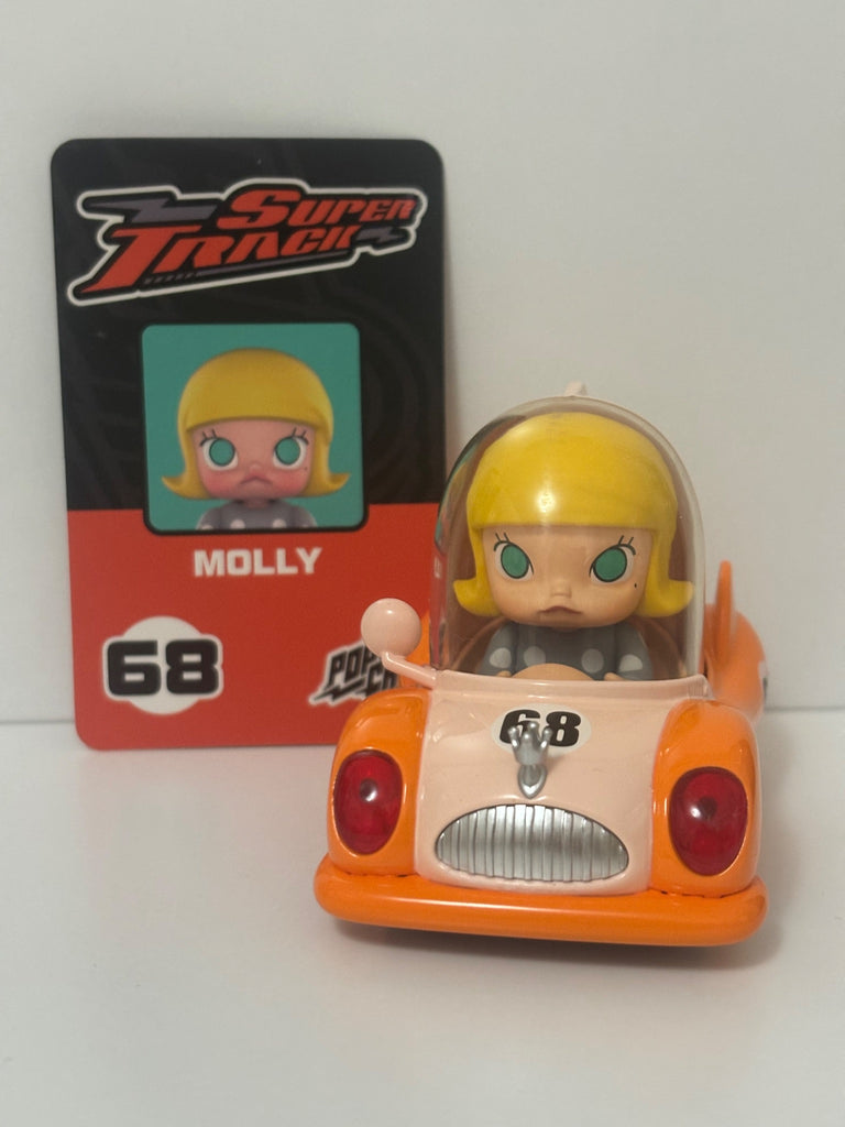 Popmart Popcar Super Track - Molly Race King - Mindzai Toy Shop