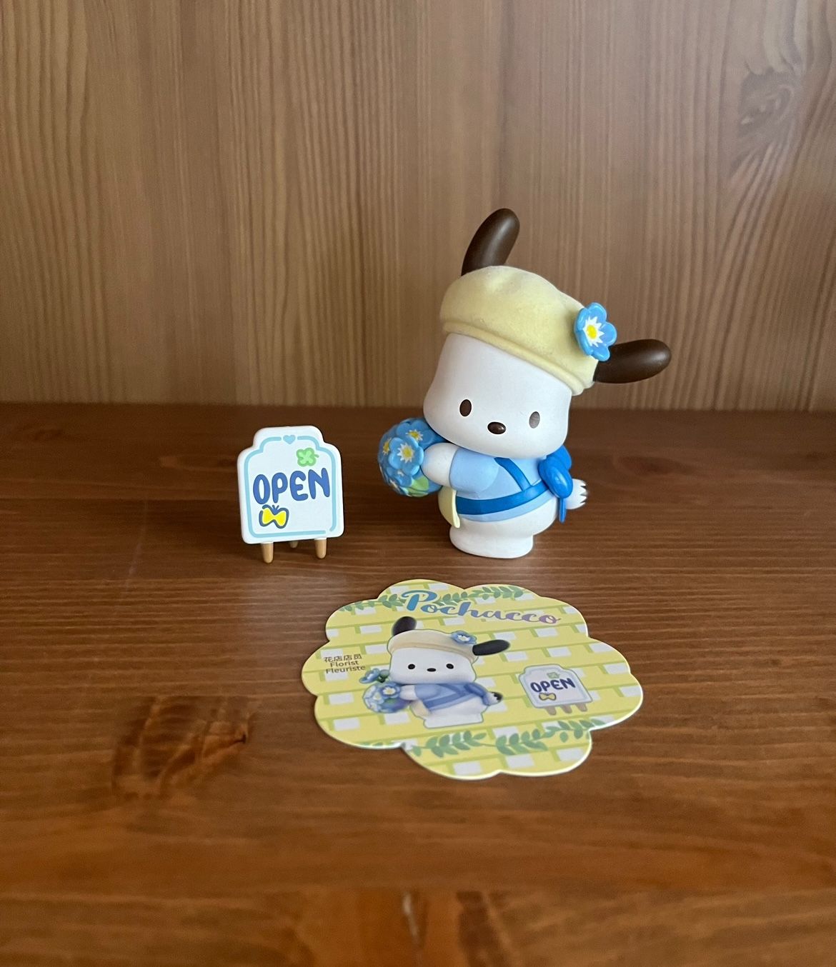 Florist - Pochacco Flower and Childhood Series - Miniso x Sanrio - 1