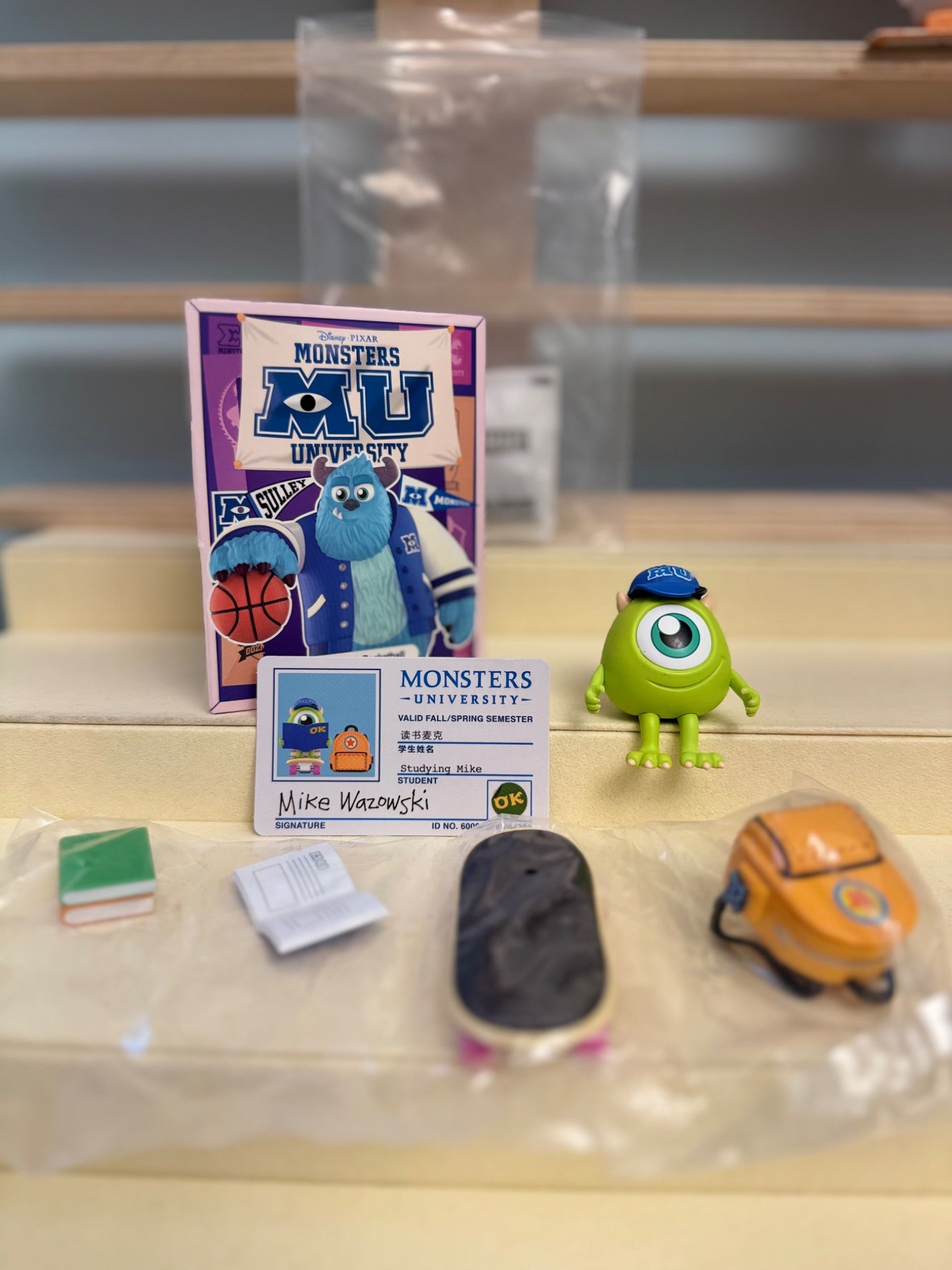 monsters university toys Pop Mart Disney Pixar Monsters University