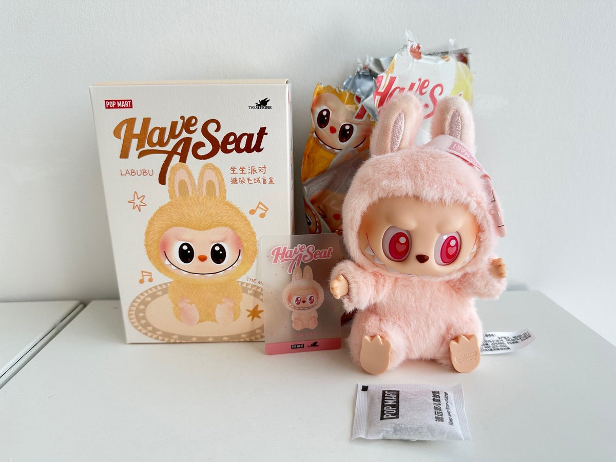 DADA - LABUBU The Monsters Macaron Have a seat limited 2nd generation figure by POP MART - 2