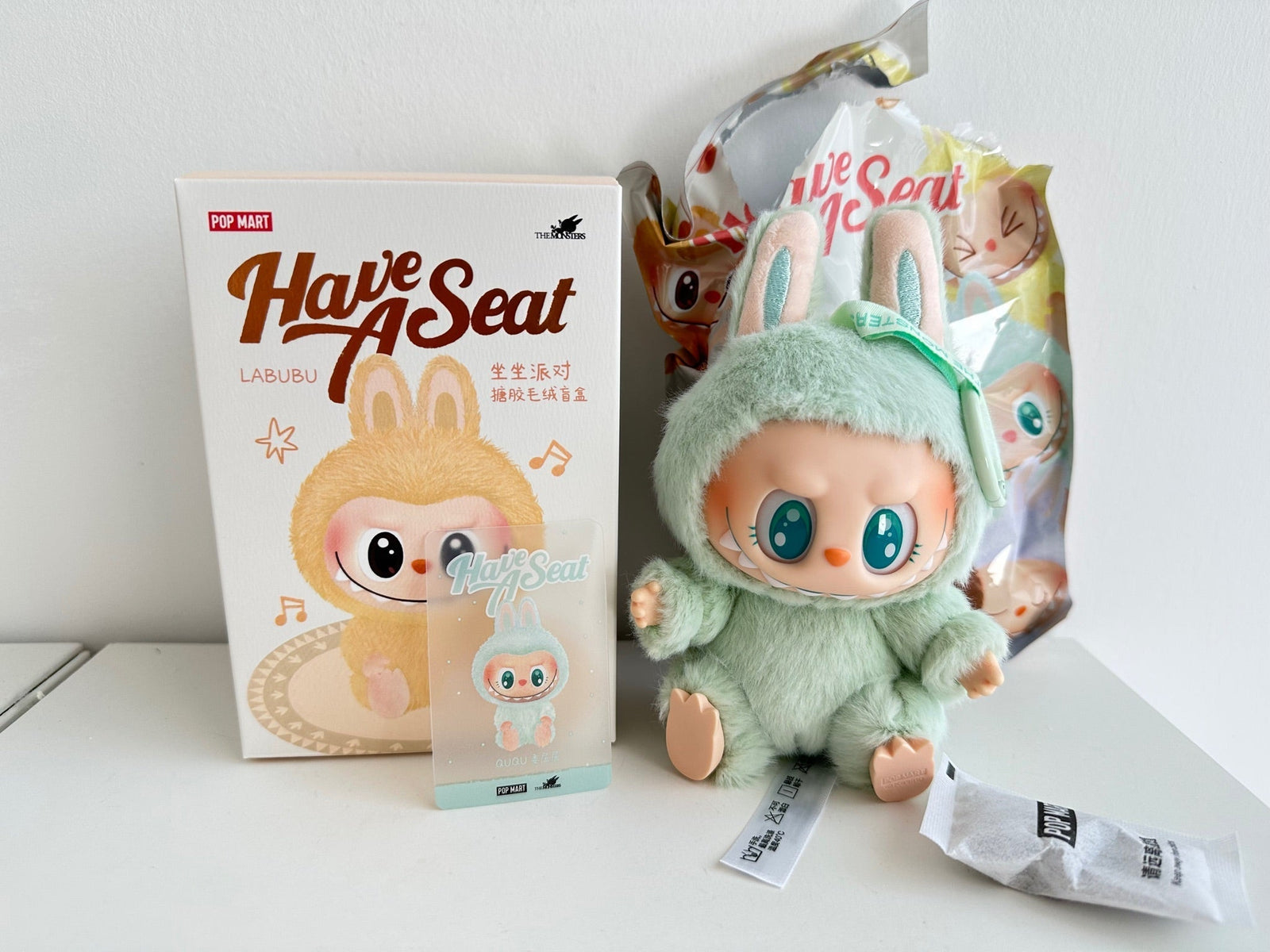 QUQU - LABUBU The Monsters Macaron Have a seat limited 2nd