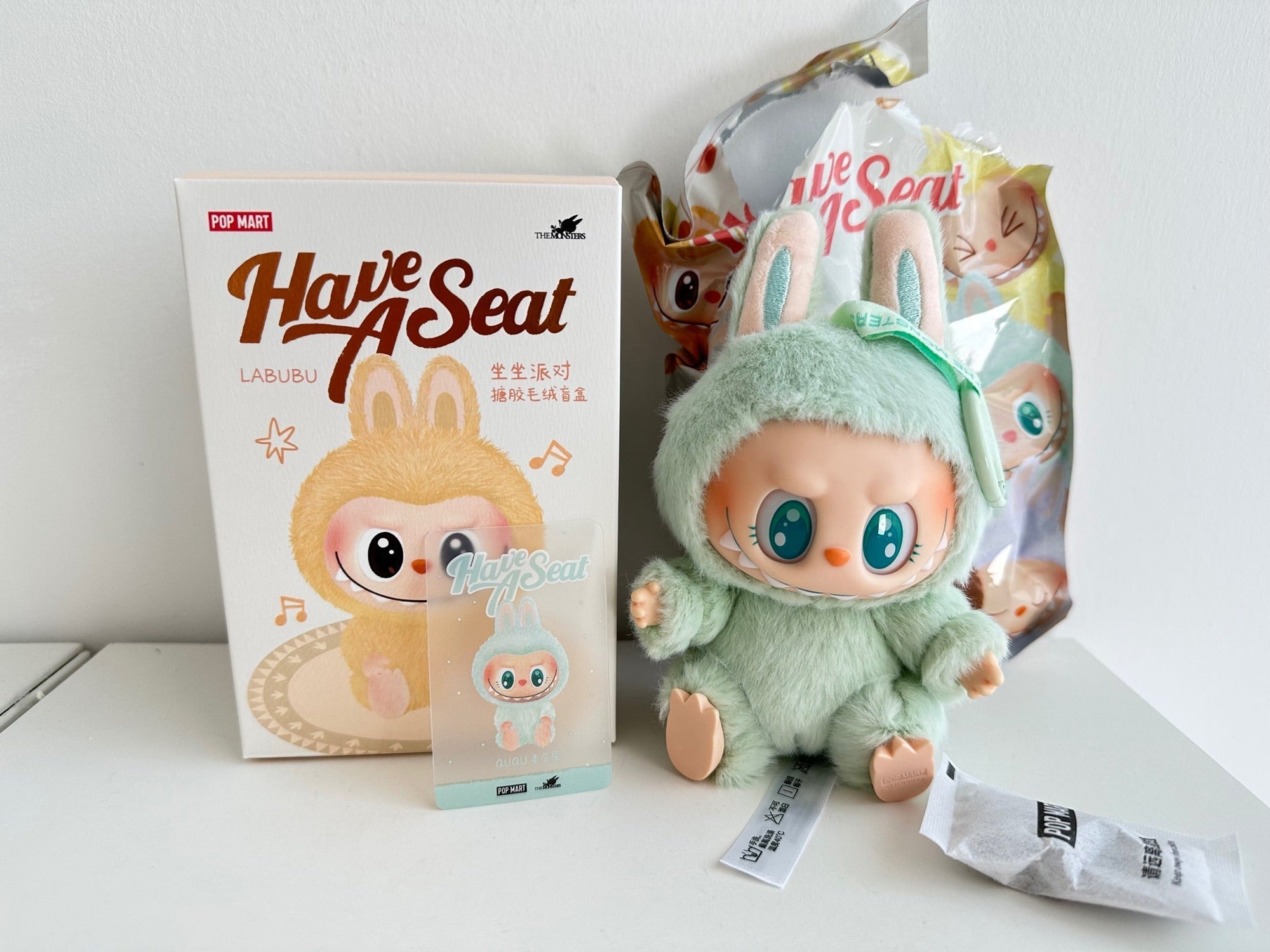 QUQU - LABUBU The Monsters Macaron Have a seat limited 2nd