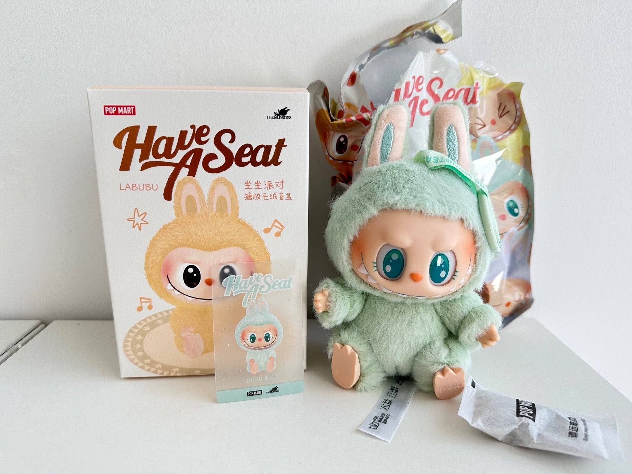 QUQU - LABUBU The Monsters Macaron Have a seat limited 2nd