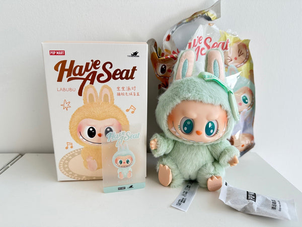 QUQU - LABUBU The Monsters Macaron Have a seat limited 2nd