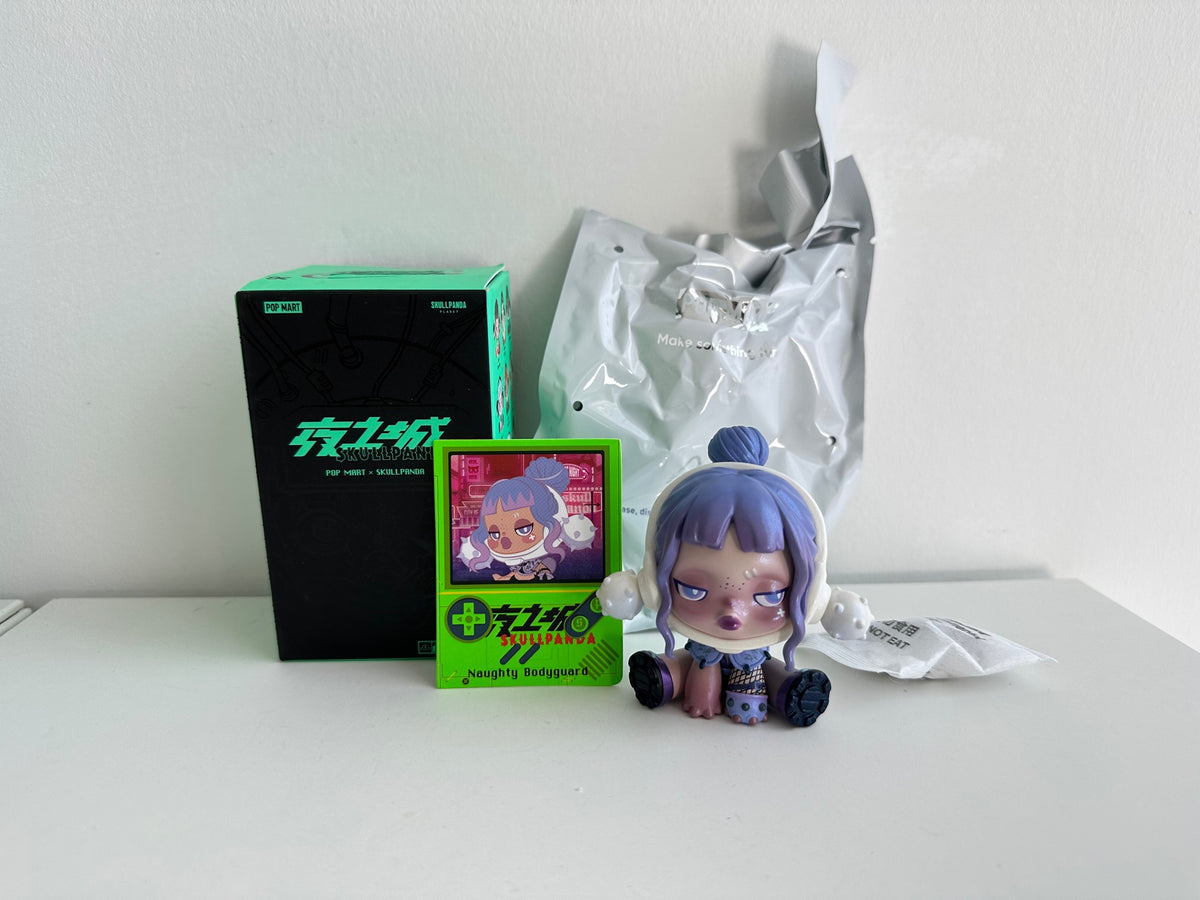 Naughty Bodyguard - City of Night Blind Box Series SkullPanda by POP MART - 2