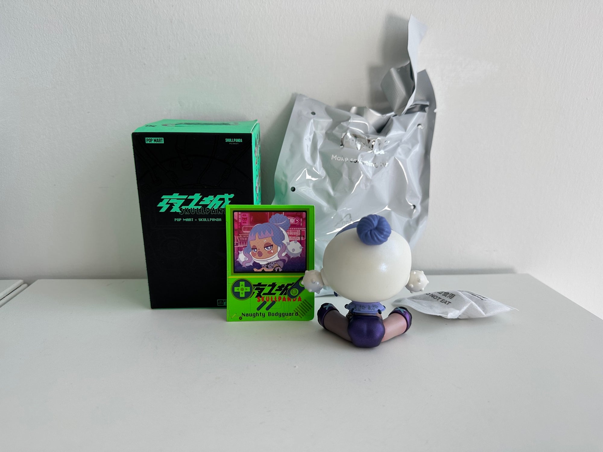 Naughty Bodyguard - City of Night Blind Box Series SkullPanda by