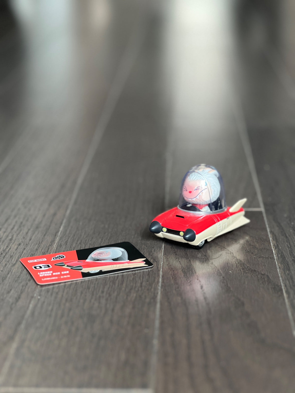 Labubu Space Age Car- POP MART POPCAR Super Track Series Blind Box - 2