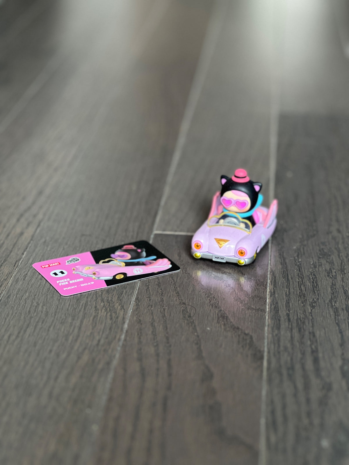 Pucky Pink Dream - POP MART POPCAR Super Track Series Blind Box - 2