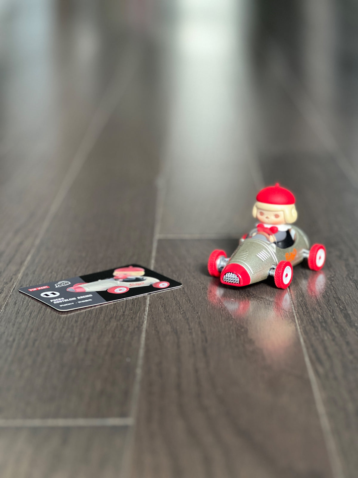 Pucky Nostalgic Racing  - POP MART POPCAR Super Track Series Blind Box - 2