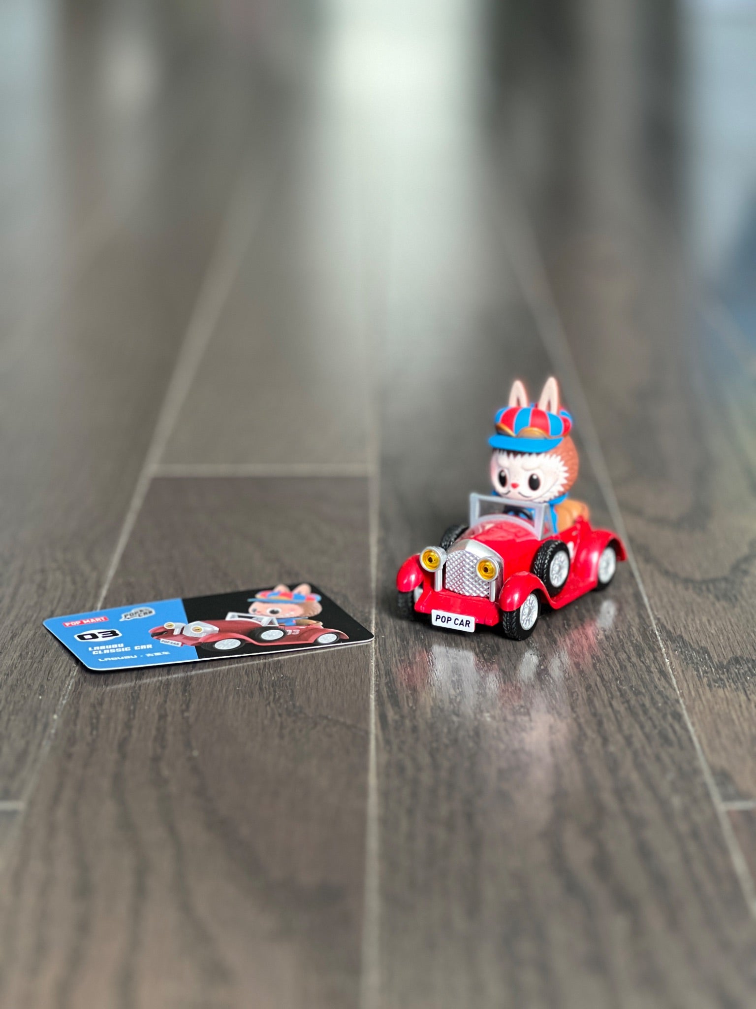 Labubu Classic Car - POP MART POPCAR Super Track Series Blind Box - 1