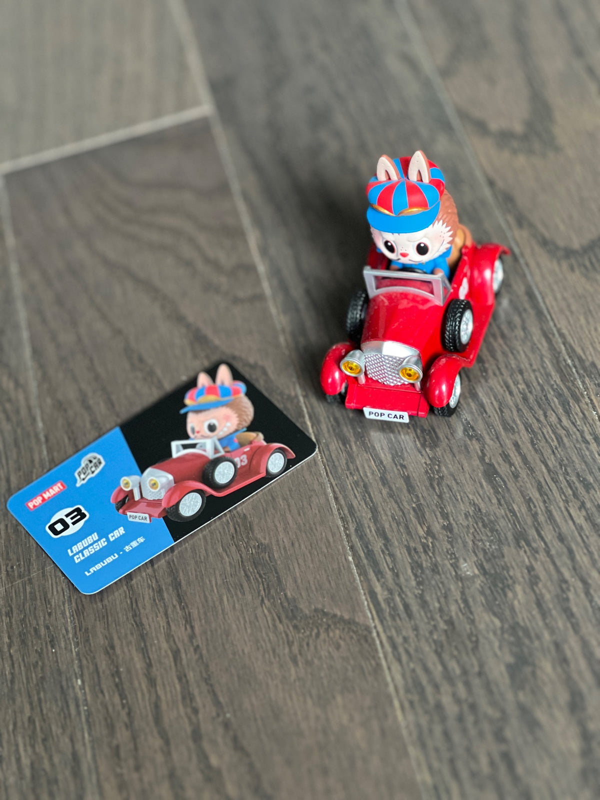 Labubu Classic Car - POP MART POPCAR Super Track Series Blind Box - 3