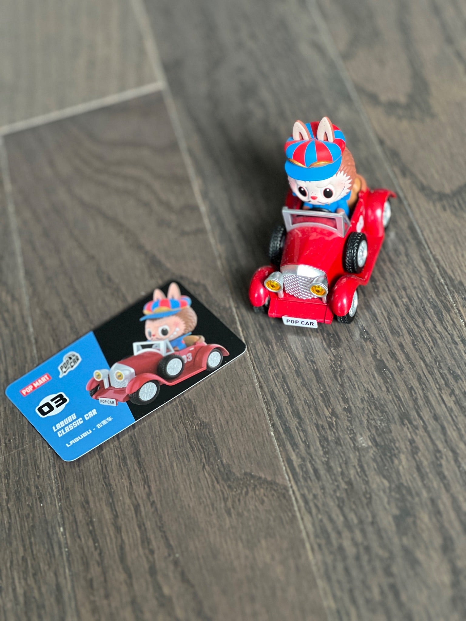 Labubu Classic Car - POP MART POPCAR Super Track Series Blind Box - 3
