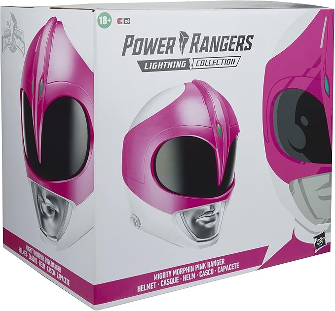 Mighty Morphin Pink Ranger Helmet (Lightning Collection) - Power Rangers - Hasbro - 1