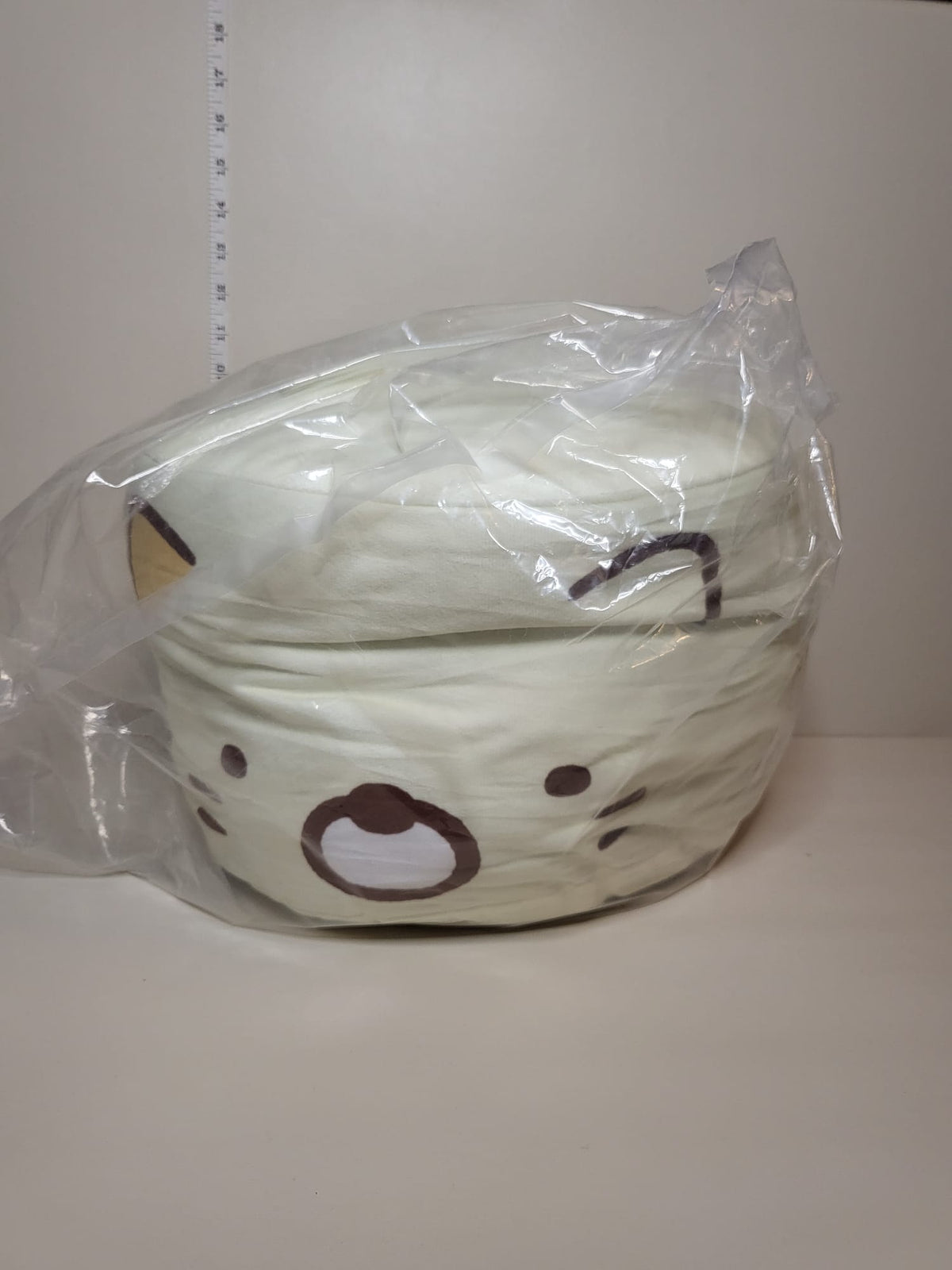 Neko Round Cushion - Sumikkogurashi - Sanrio/San-X - 1