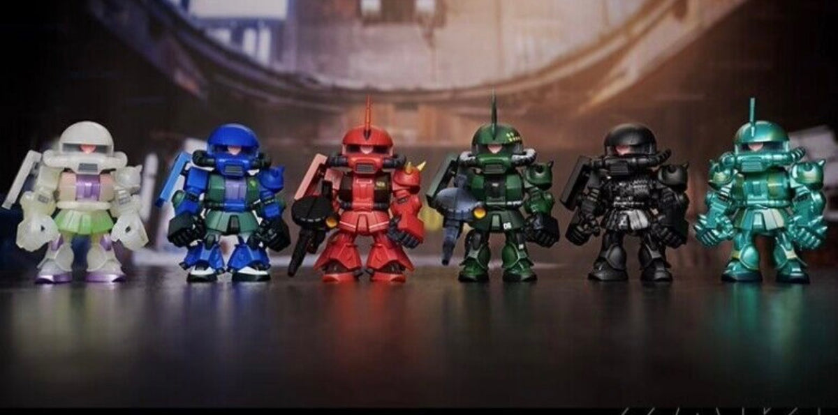 MS-06 Zaku II Variation #2 Gundam QMSV mini Bandai Namco - One blind box - 2