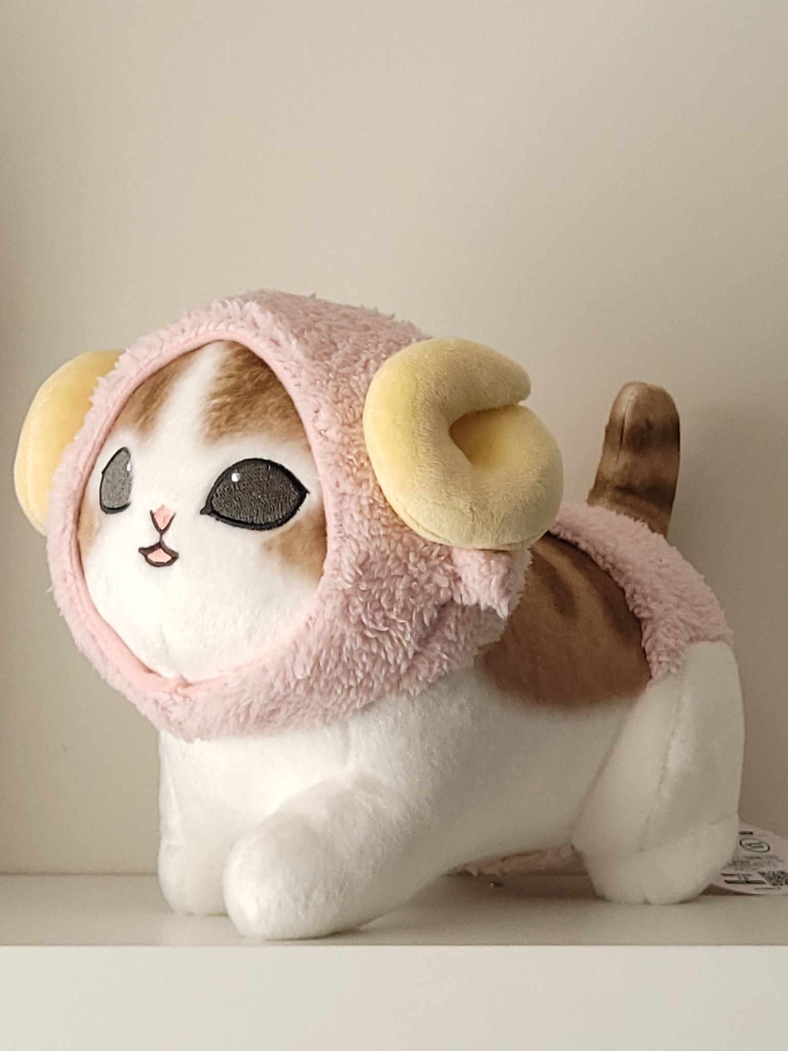 Mofusand - Sheep Cat Large 30cm Plushie (Pink) - Mindzai Toy Shop