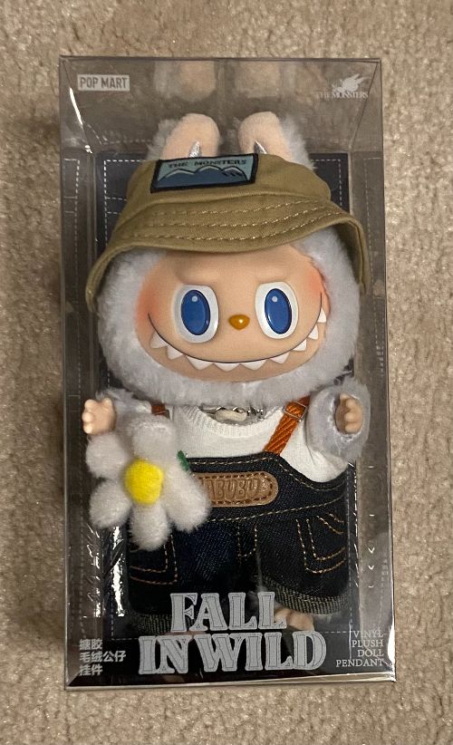 POP MART The Monsters LABUBU Fall in Wild Vinyl Plush Pendant - 1
