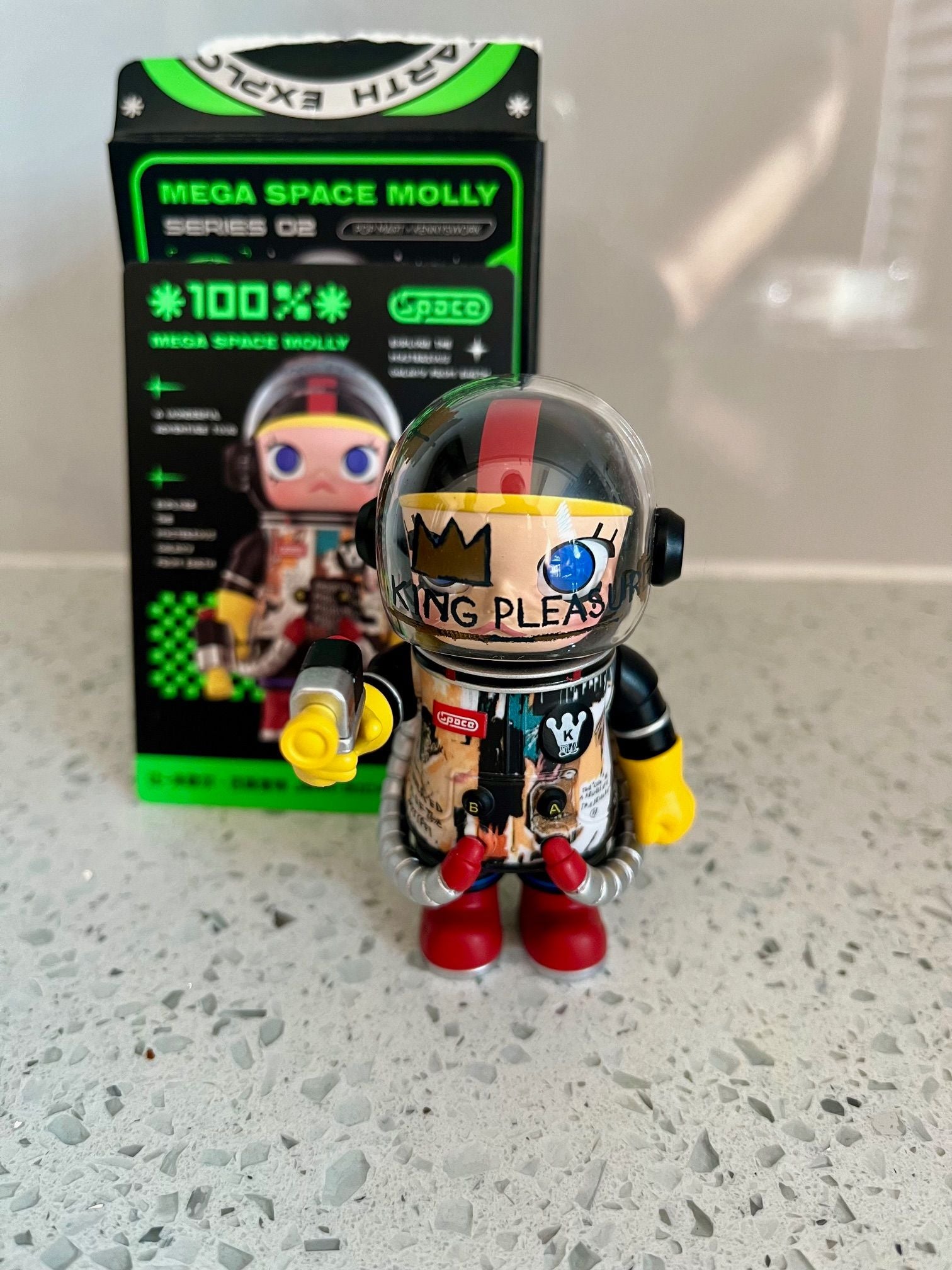 Jean-Michel Basquiat - Mega Space Molly 100% - Pop Mart  - 1