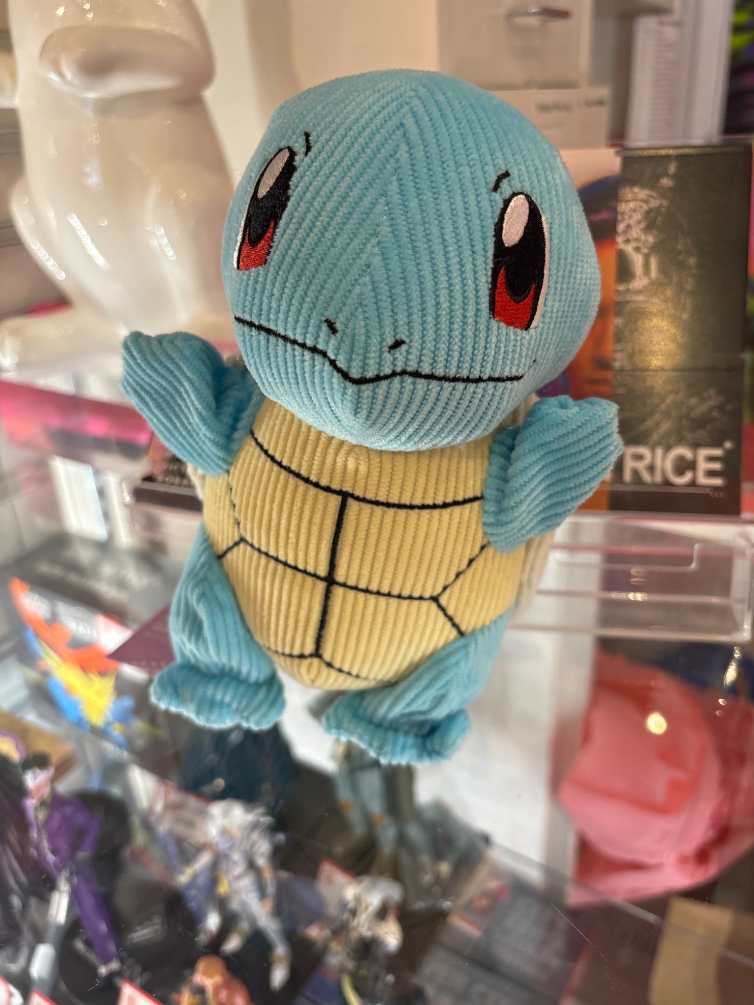Squirtle corduroy plush from Pokémon centre - 1