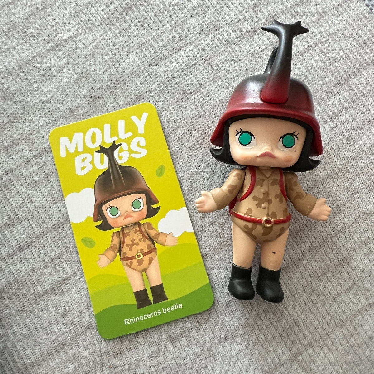 RHINOCEROS BEETIE- MOLLY BUGS - POPMART - 1