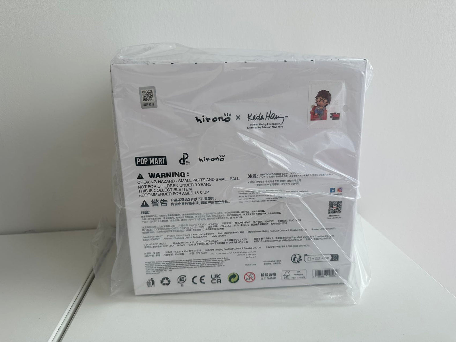 Hirono x Keith Haring Figurine by POP MART - 1