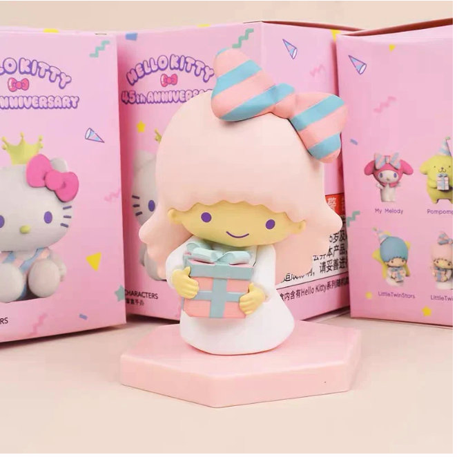 miniso Hello Kitty 45th anniversary blind box-Little Twin Stars - 1