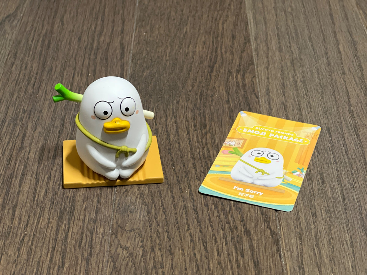 I’m sorry POP MART Duckyo Friends Emoji Package - 1