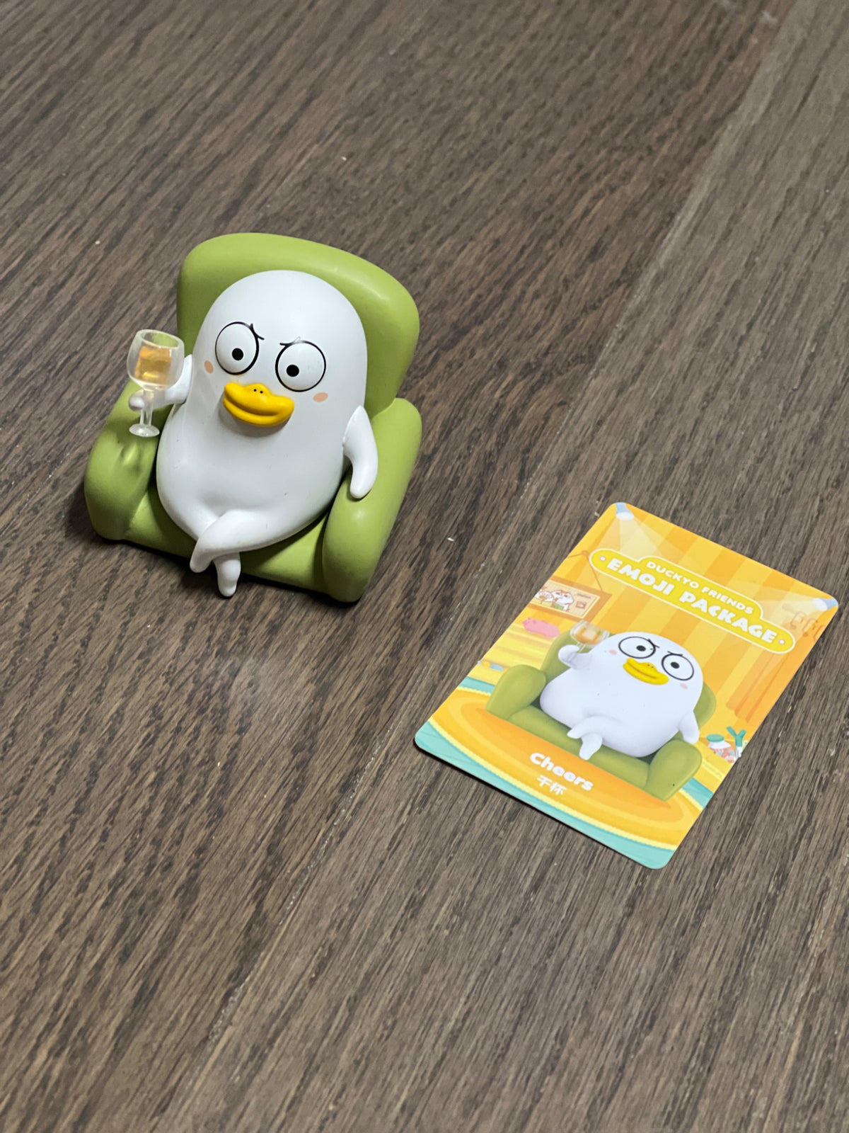 Cheers POP MART Duckyo Friends Emoji Package - 3