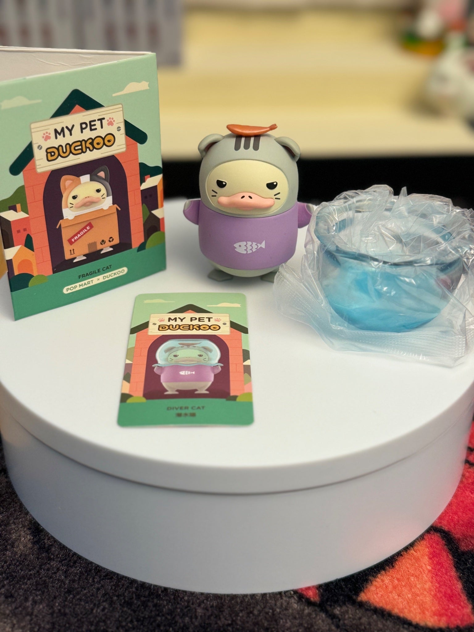Diver Cat - My Pet Duckoo - Pop Mart  - 1