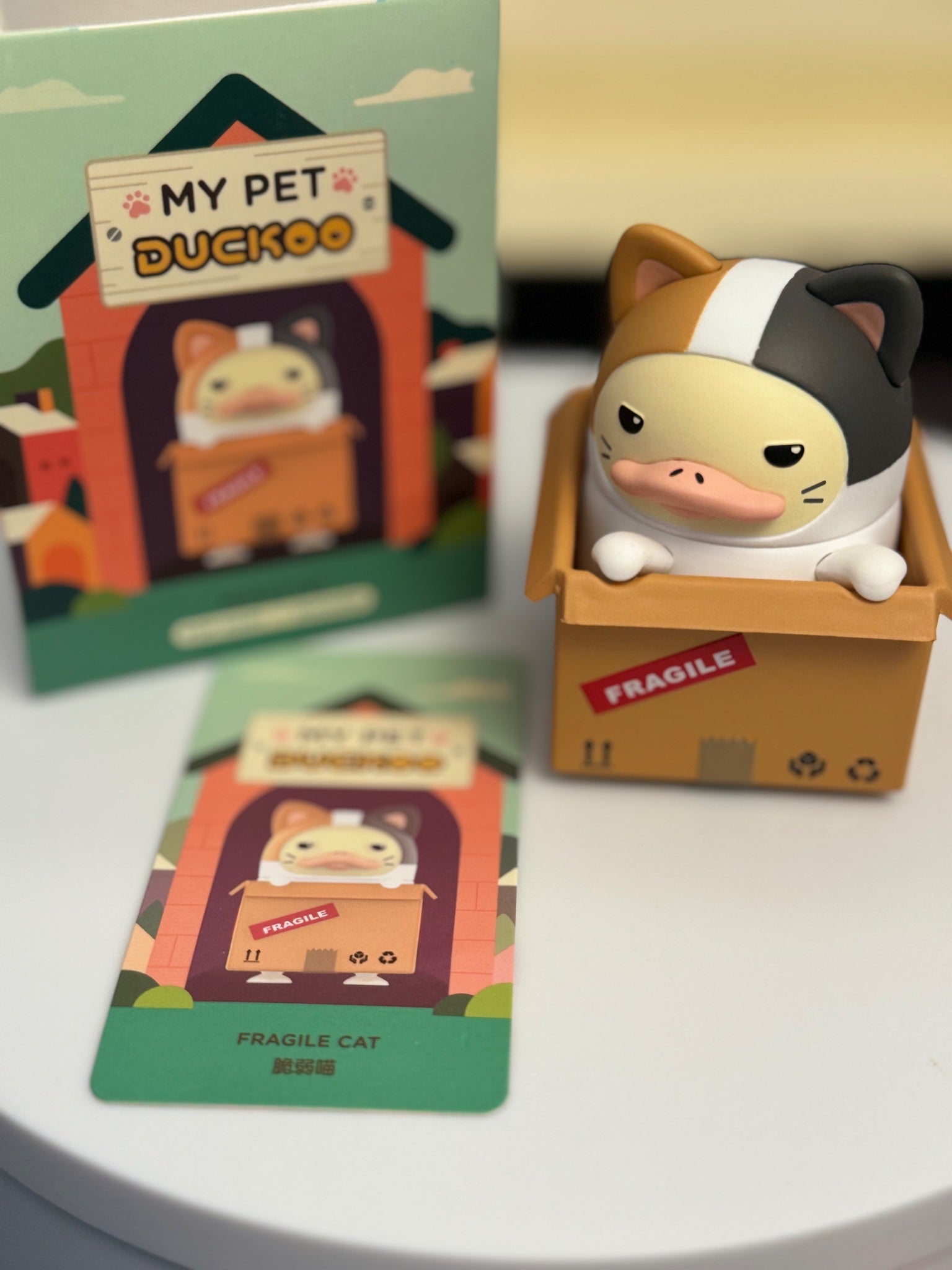 Fragile Cat - My Pet Duckoo - Pop Mart - 1