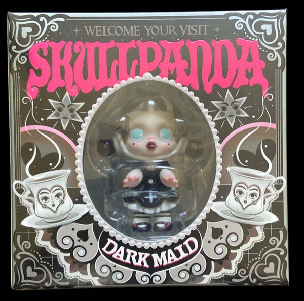Skullpanda Dark Maid - Welcome Your Visit by POP MART - Mindzai Skullpanda Dark Maid - Welcome Your Visit by POP MART - Mindzai
