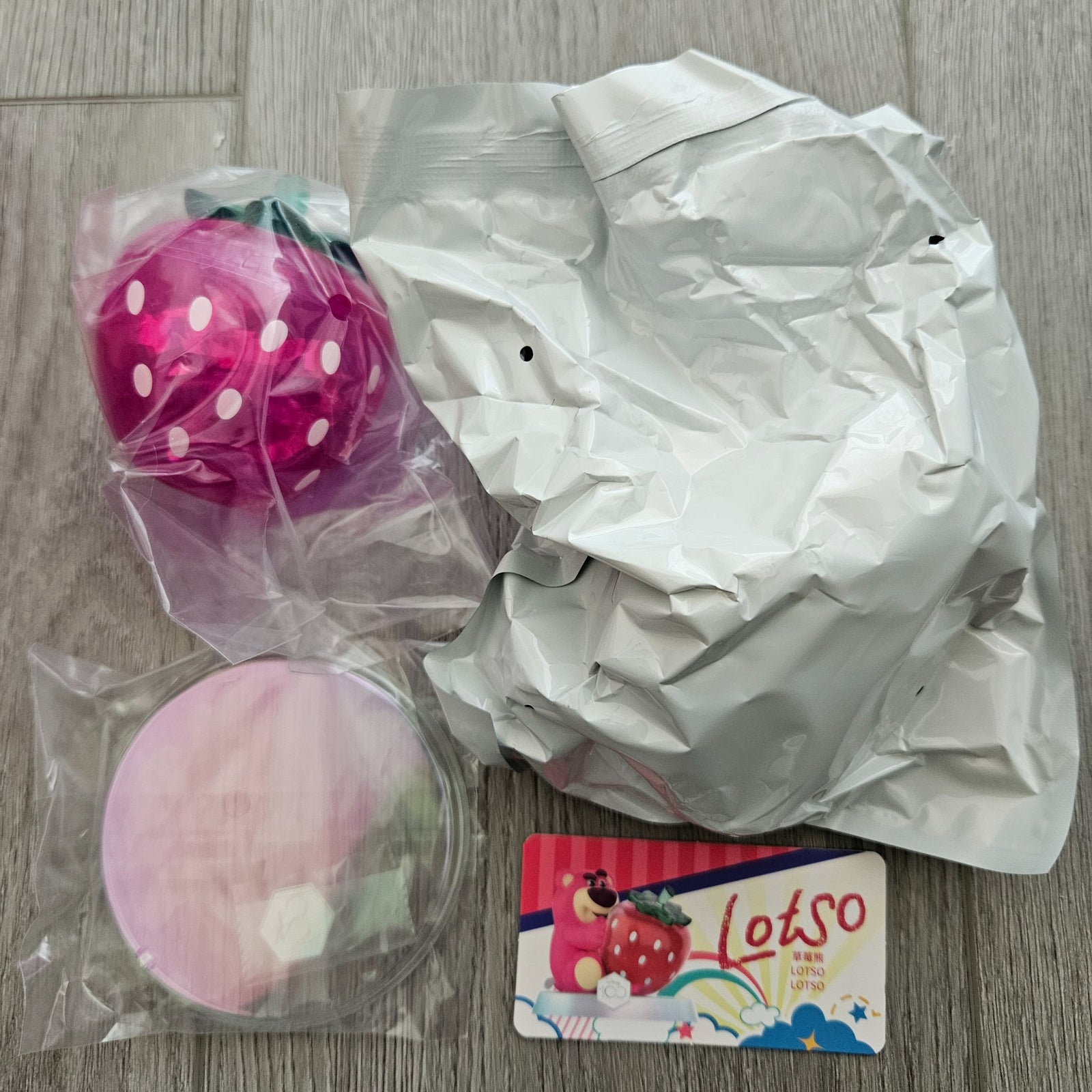 Lotso Strawberry Hug - Disney 100th Anniversary Happy Hug Series by MINISO - 1