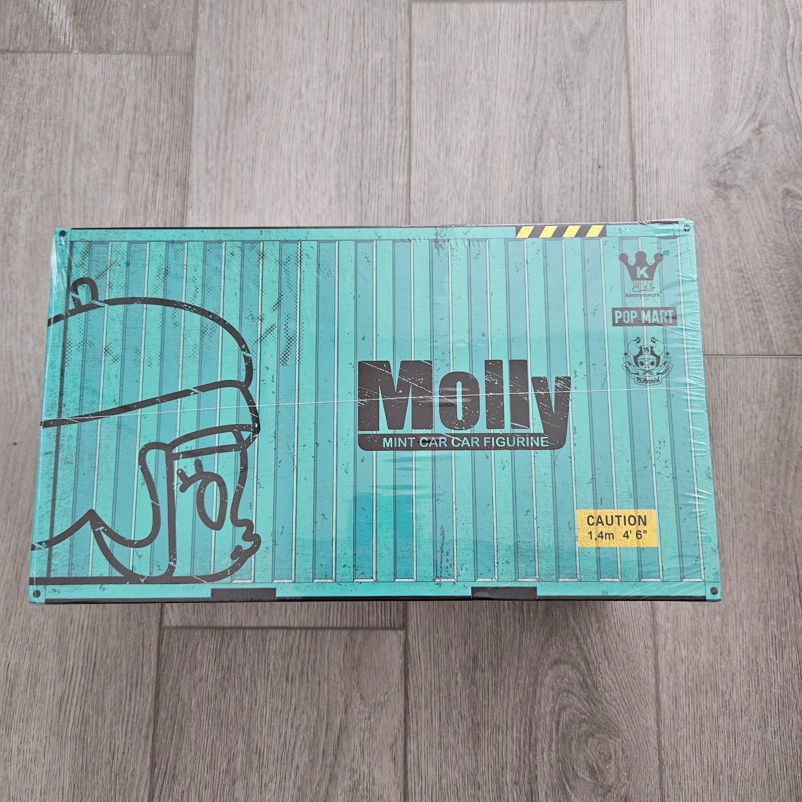 Molly Mint Car Car 200% Figurine by POP MART - 1